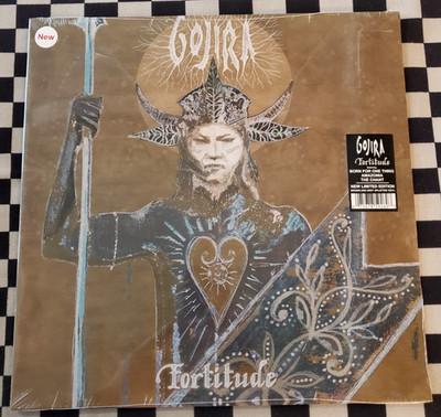 Fortitude LP by Gojira brown/grey splatter vinyl limited edition 2025 sealed new