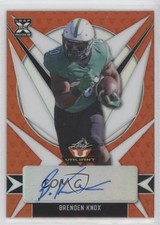 2021 Leaf Valiant Orange /50 Brenden Knox #BA-BK1 Auto 02w5
