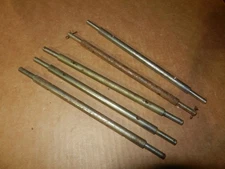 5 A C Gilbert Erector "DJ" Rear Axles, Late 1920's, Original