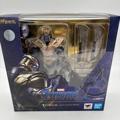 BANDAI SHFiguarts THANOS アベンジャーズ Amazon.com: TAMASHII NATIONS Bandai S.H. Figuarts Thanos (Endgame