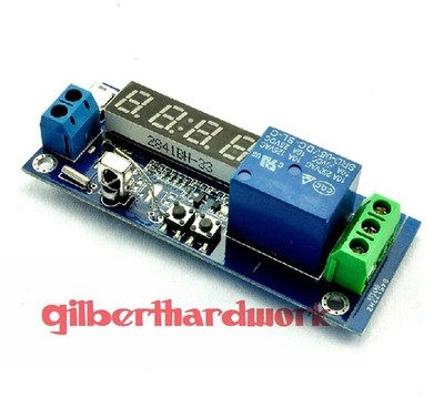 Digital Clock Temperature Timer Relay Module Switch Controller Components #bv