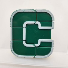 Alpha Bots Letter C Green Yellow White Transforming Robots Alphabet Transformers