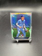 Luis Garcia 1st Prospect Lunar Glow 2023 Bowman #BCP-94 Chrome Refractor Jays