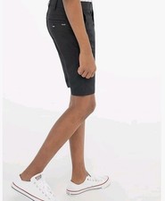 NEW Hurley Boys 2-Way Stretch Trek Hybrid Shorts Black H2O-Dri Comfort Size 20