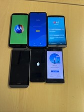 6x TCL / Sony / iPhone / Motorola / LG / HTC - Working Job lot