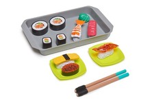 Complete Sushi Restaurant Pretend Play Set, Children s Pretend Food and Chops...