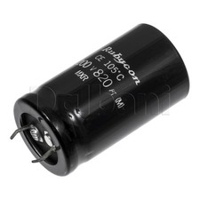 200V 820uF 105C 25x45mm Original Rubycon Snap In Electrolytic Capacitor