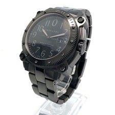 Rare Hamilton Khaki Navy Below Zero H785850 Automatic Volume Black 2