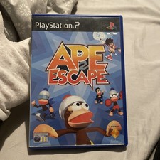 CAJA E INCRUSTACIÓN ORIGINALES APE ESCAPE 2 PARA PLAYSTATION 2 - SOLO SIN CAJA DE JUEGO Y MANUAL