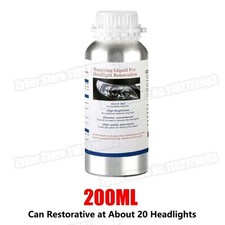 Polimero liquido kit lucidatura fari fanali auto ricarica ripristino 200gr
