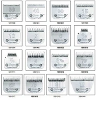 Genuine Oster Golden A5, Turbo A5 and A6 Professional Detachable Clipper blades