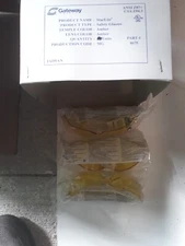 starlite 4675 lot of 3 ea Safety Glasses, 100% Poly Lens, Standard, Amber