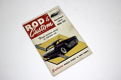 ROD & CUSTOM Magazine February 1955 Custom Sports Cars | eBay