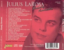 Mainly Romantic by Julius Larosa (CD, 1999)