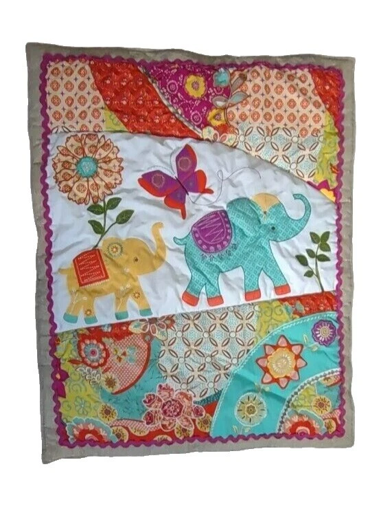 Baby Girls 'Safari Cuna edredones y cobertores para cunas