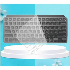 2 Pieces Clear Keyboard Cover Fit Logitech MX Keys Mini Bluetooth Keyboard