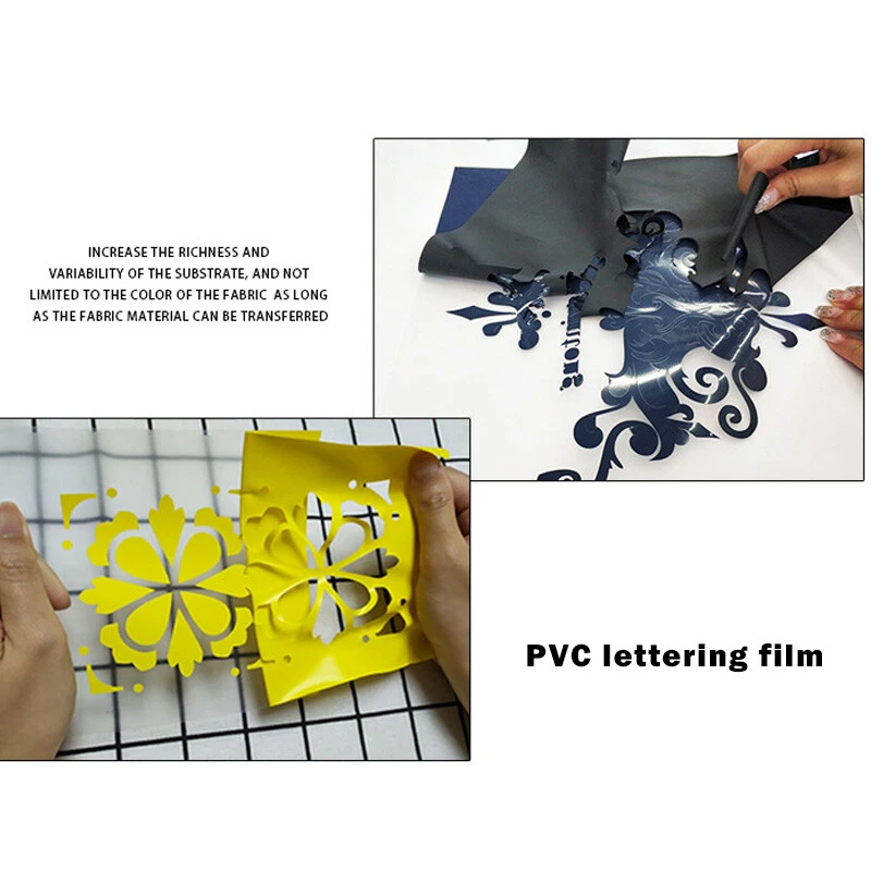 30x300cm HTV Heat Transfer Vinyl Film Rolls Heat Press Iron On T-shirt Garments - image 3 of 4