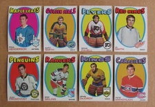 1971-72 TOPPS HOCKEY CARD SINGLES COMPLETE YOUR SET PICK CHOOSE UPDATED 5/9
