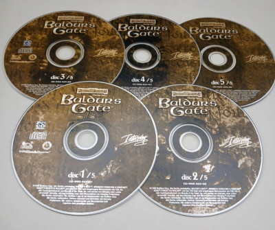 Baldur´s Gate - Retro PC Spiel / RPG / BioWare / Interplay  