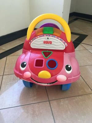 fisher price laugh and learn stride to ride learning walker