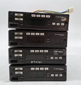 LOT OF 4 Motorola Spectra D35KMA7JA5AK RADIO With EXTERNAL POWER CABLES
