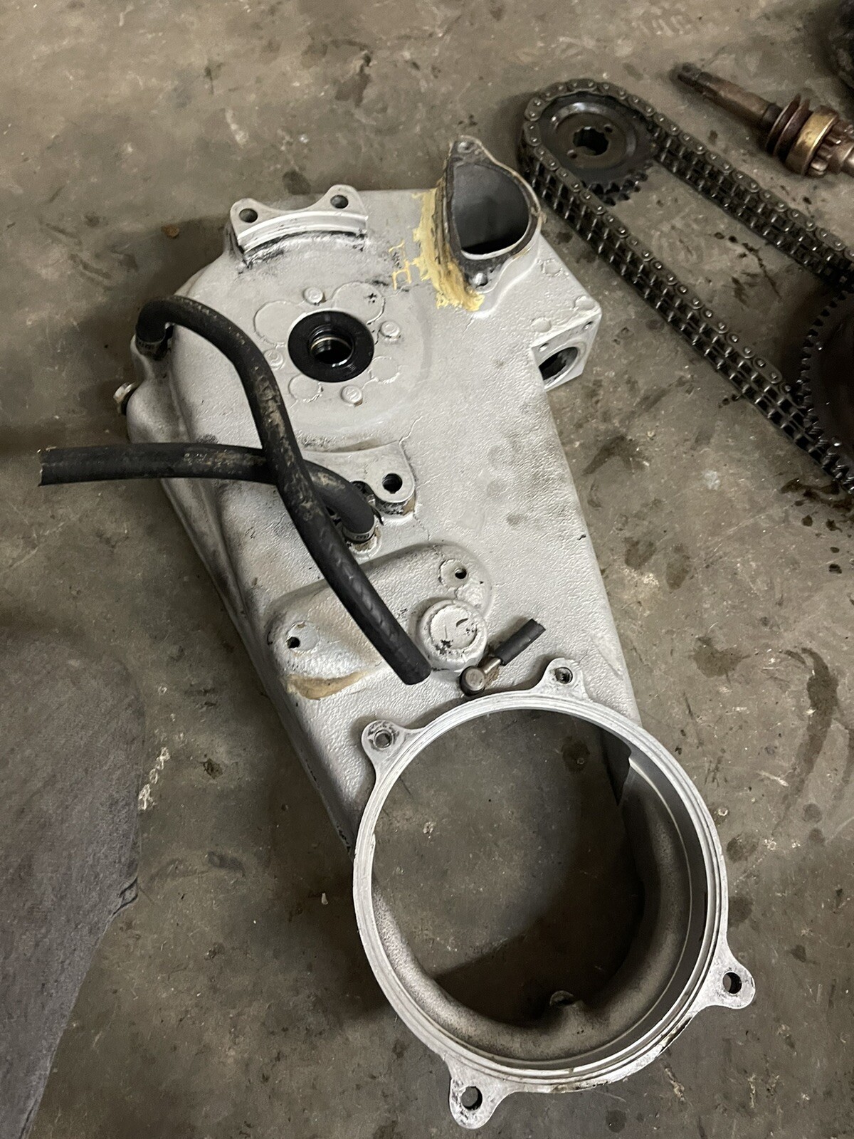 Harley Shovelhead FLH OEM Inner & Outer Primary Setup w/ Starter