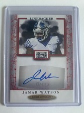 2021 SAGE Premier Draft Autographs Jamar Watson Auto #A93