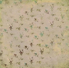 My Mind's Eye, Life Stories, 2 x 12" Cardstock, Antique Flowers, Shabby Chic