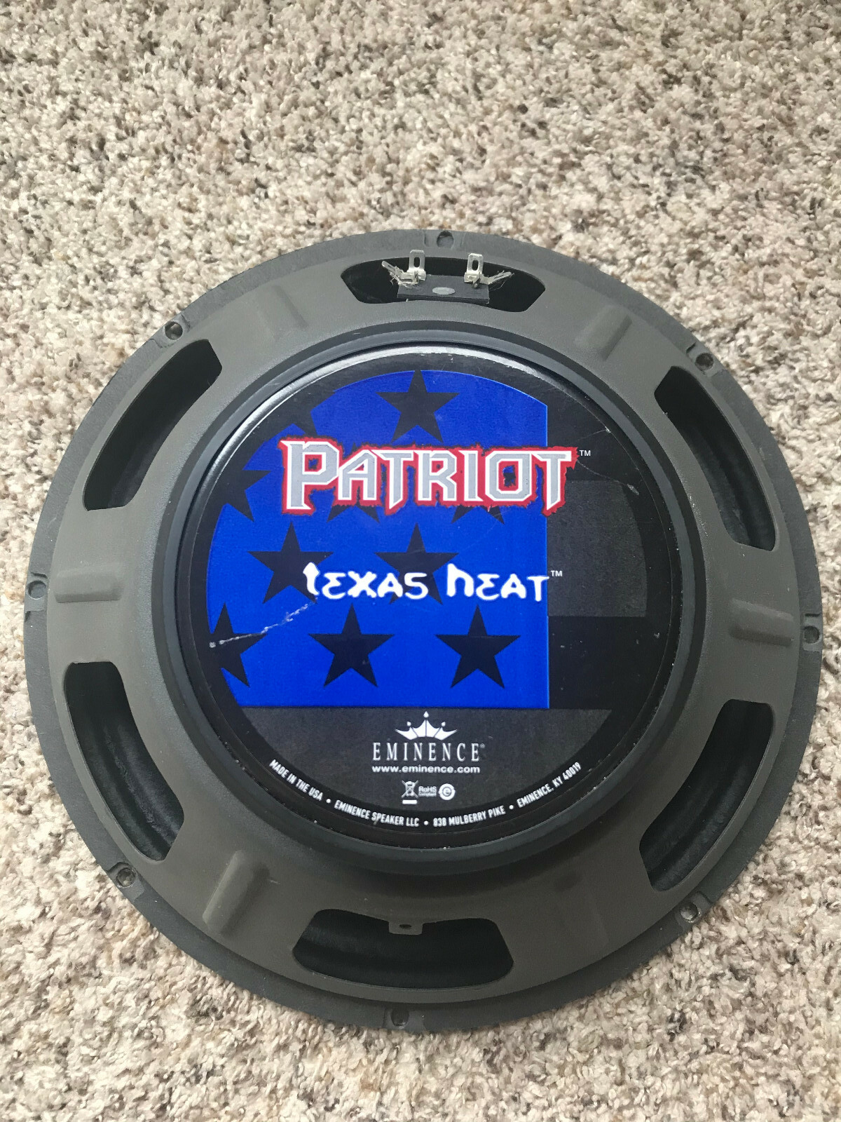 eminence attenuating speaker