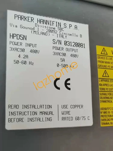 1PCS HPD5N PARKER Servo Drive  Brand new