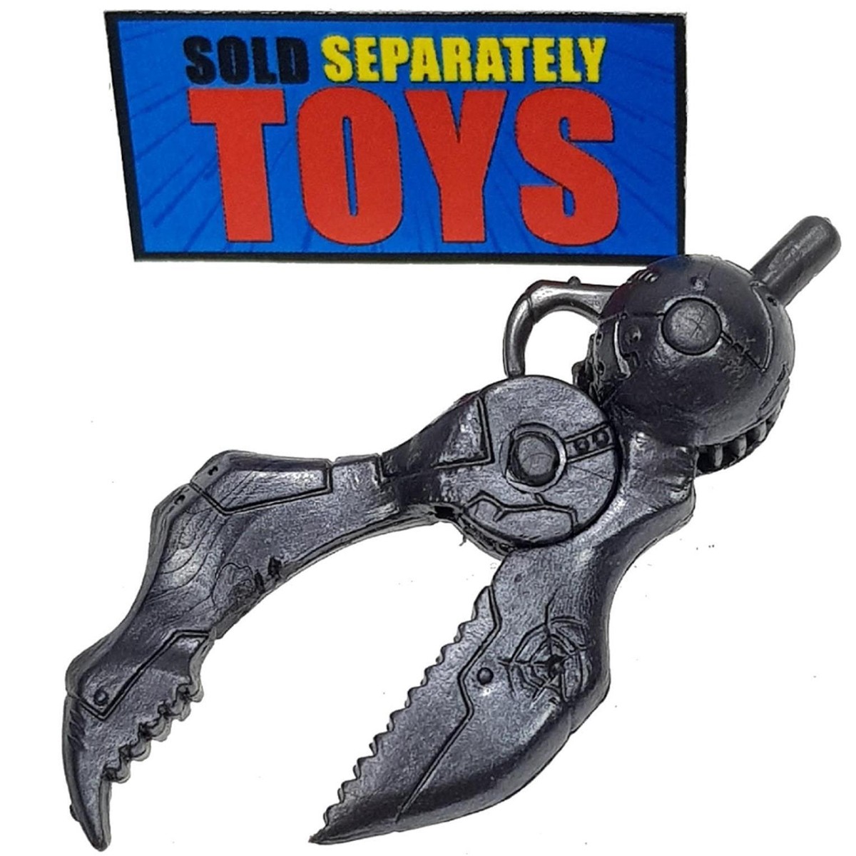 MOTU 200x Trap Jaw CLAW hand attachment Masters of the Universe