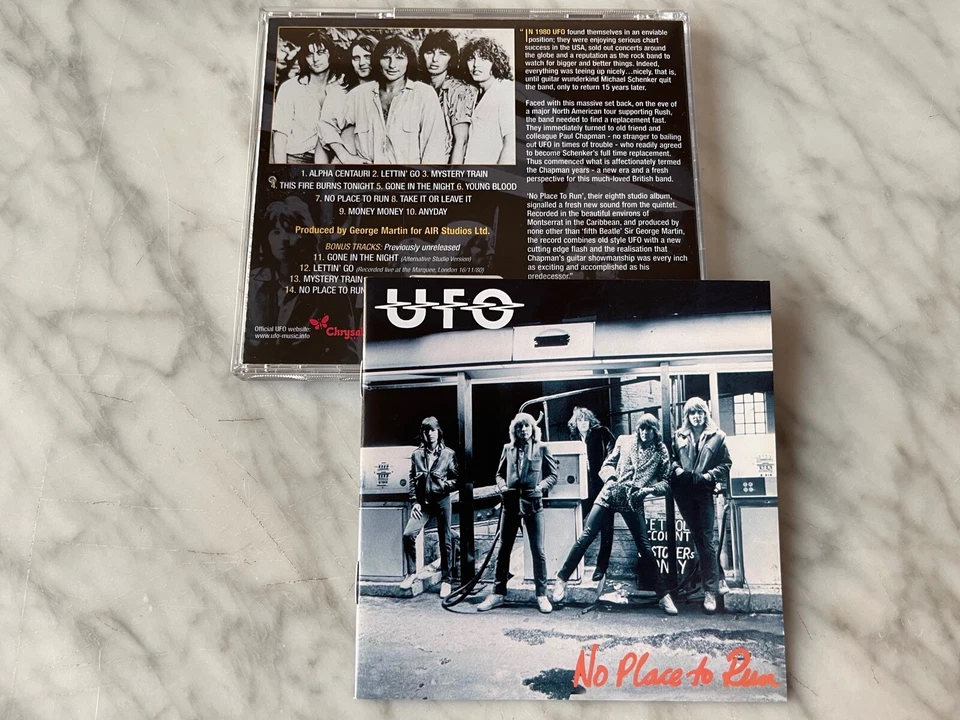 UFO No Place To Run CD EU IMPORT! 2009 Chrysalis Phil Mogg BONUS TRACKS! OOP! - Image 4 of 4