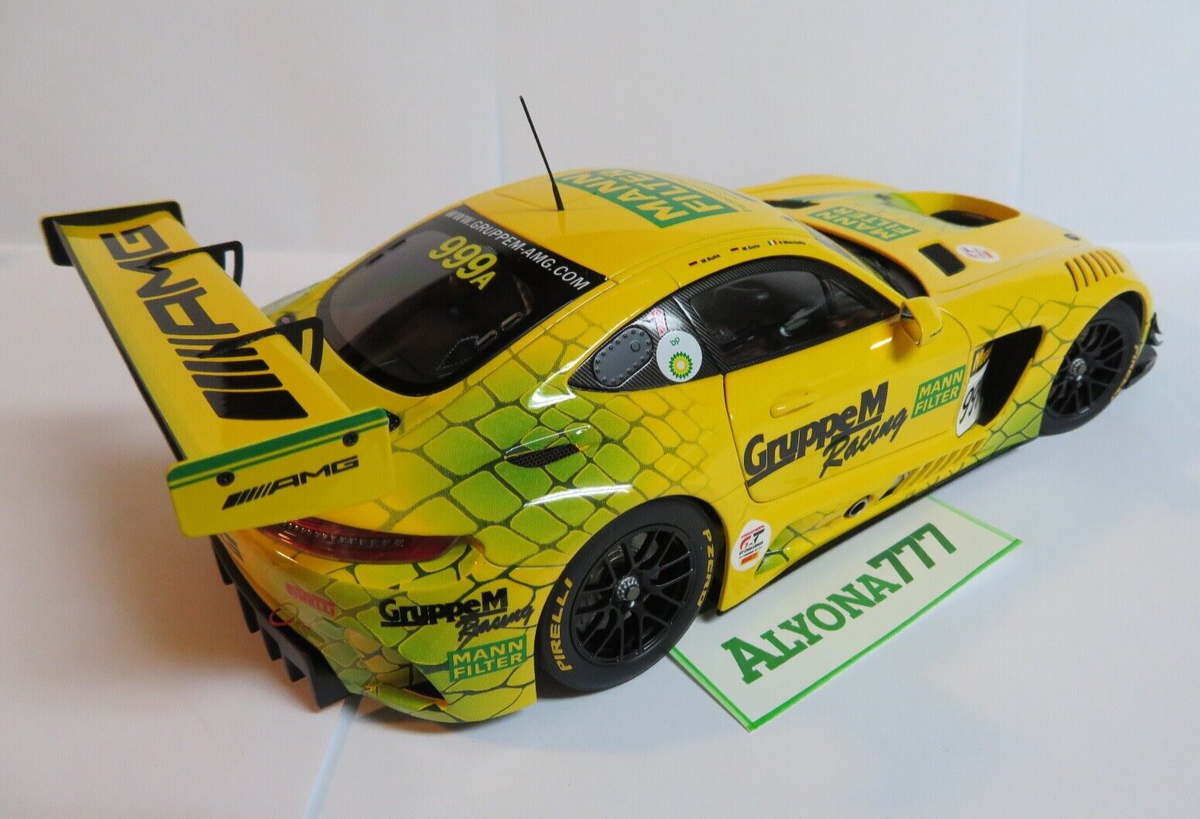 ベンツAMG 1/18 GT3 【公式通販】 GT3 メルセデスベンツAMG 1/18 ミニカー