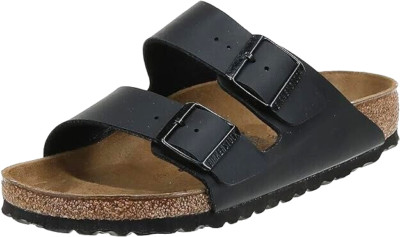 Birkenstock Arizona Regular Fit Soft footbed Birko Flor Black US Men's 10 EU 43