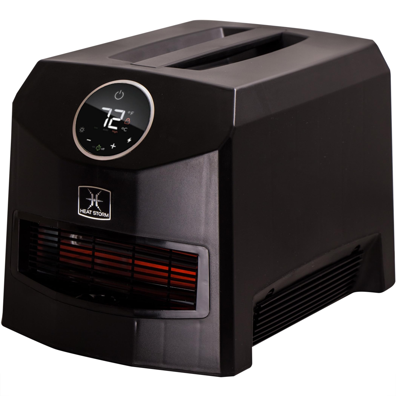 HS-1500-IMO Portable Infrared Heater, 10 lbs, Mojave Black