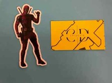 Deadpool Waterproof Sticker 1.9'' x 4.3'' Deadpool Wolverine