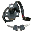 Ignition switch to fit Honda VFR750F (RC24, 1986-1989) - 6 wires, from stock