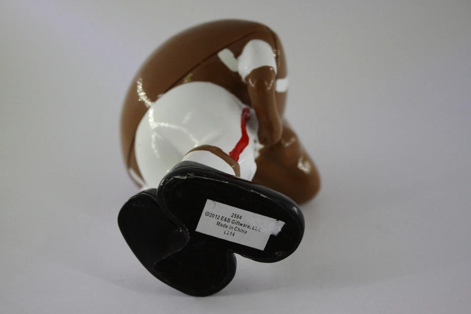 Soporte de control remoto de cerámica para teléfono celular de fútbol 4,5 pulgadas de alto Foto 4 de 4