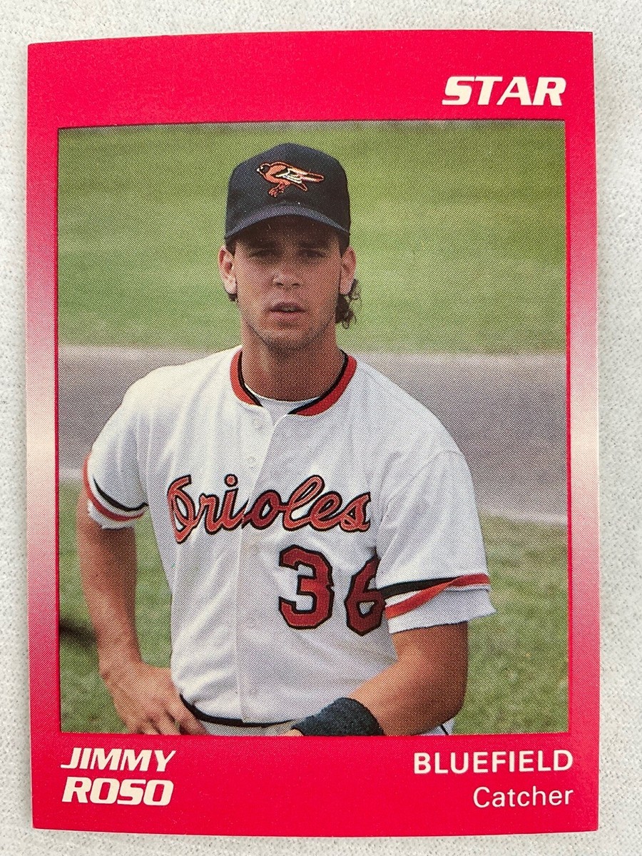 1989 STAR CO. Minor League Baseball Card#115-JIMMY ROSO, Bluefield