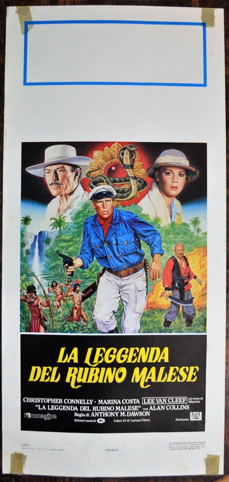 Locandina di La leggenda del rubino malese (1985)