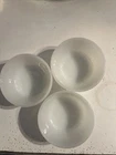 Vintage Bowls Fire-King Anchor Hocking Milk Glass Custard Set Of 3