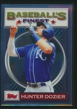 2020 Topps Baseball's Finest Flashbacks #27 Hunter Dozier Royals