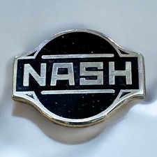 1924 1925 1926 Nash Radiator Emblem Badge Original - Center Stud Replaced Clip 1924 1925 1926 Nash Radiator Emblem Badge Original - Center Stud Replaced Clip