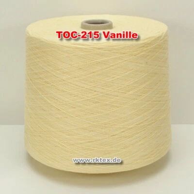 215 Vanille TVU Ocean Nm 30/2 Baumwolle Acryl Strickgarn Häkelgarn Garn Kone