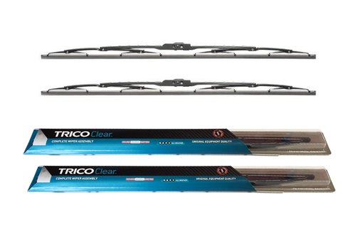 Honda GD Jazz Front Wiper Blades Trico Clear 2002-2007 - Picture 2 of 2