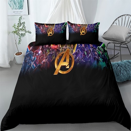 Iron Man 3pcs Bedding Set Soft Duvet Cover Comforter Cover - 第 4/8 張圖片