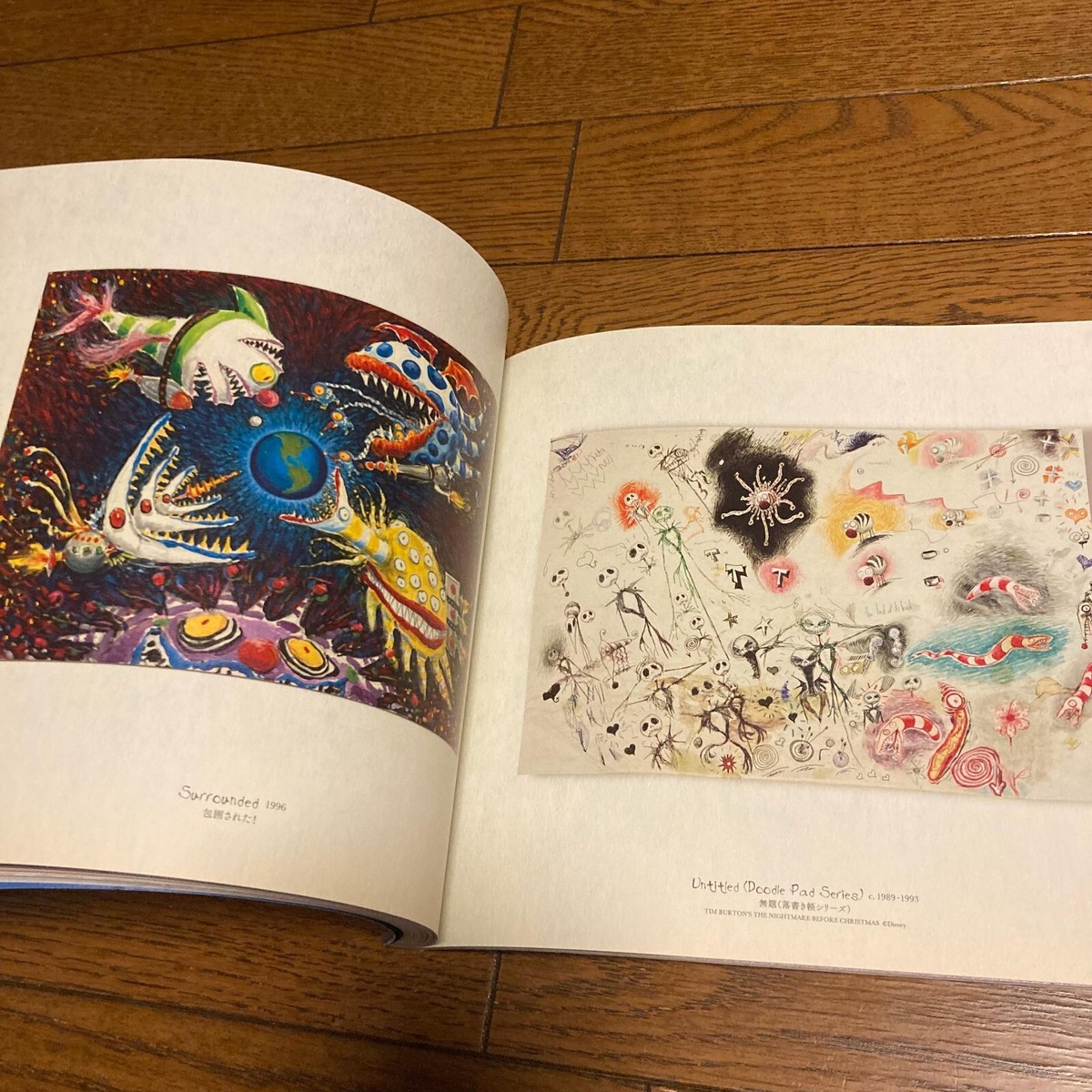 The World of Tim Burton Exhibition Limited Art Book Tokyo The World of Tim Burton Exhibition Limited Art Book Tokyo