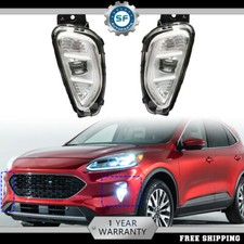 For 2020-2022 Ford Escape Front Led Fog Lights Bumper Lampsswitch Leftright For 2020-2022 Ford Escape Front Led Fog Lights Bumper Lampsswitch Leftright