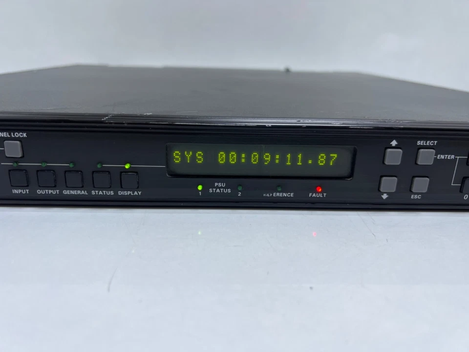 Evertz Master Clock/SPG 5600MSC ( For parts or Not working ) - Image 2 of 4