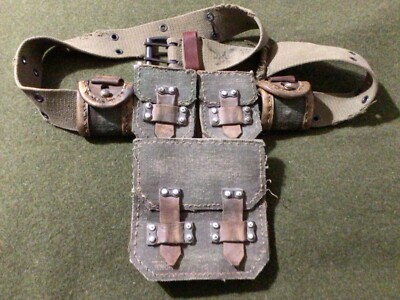Apocalypse wasteland leather ammo bag.